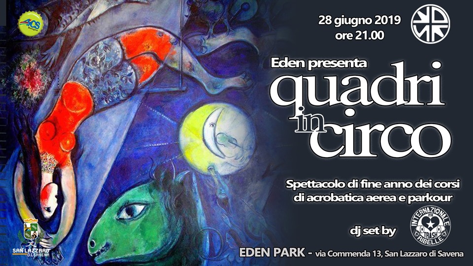 Eden Park spettacolo quadri in circo