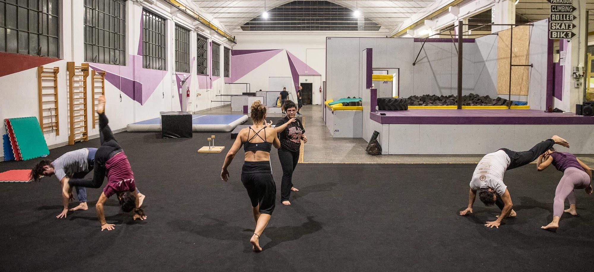 Corso di capoeira ad Eden Park